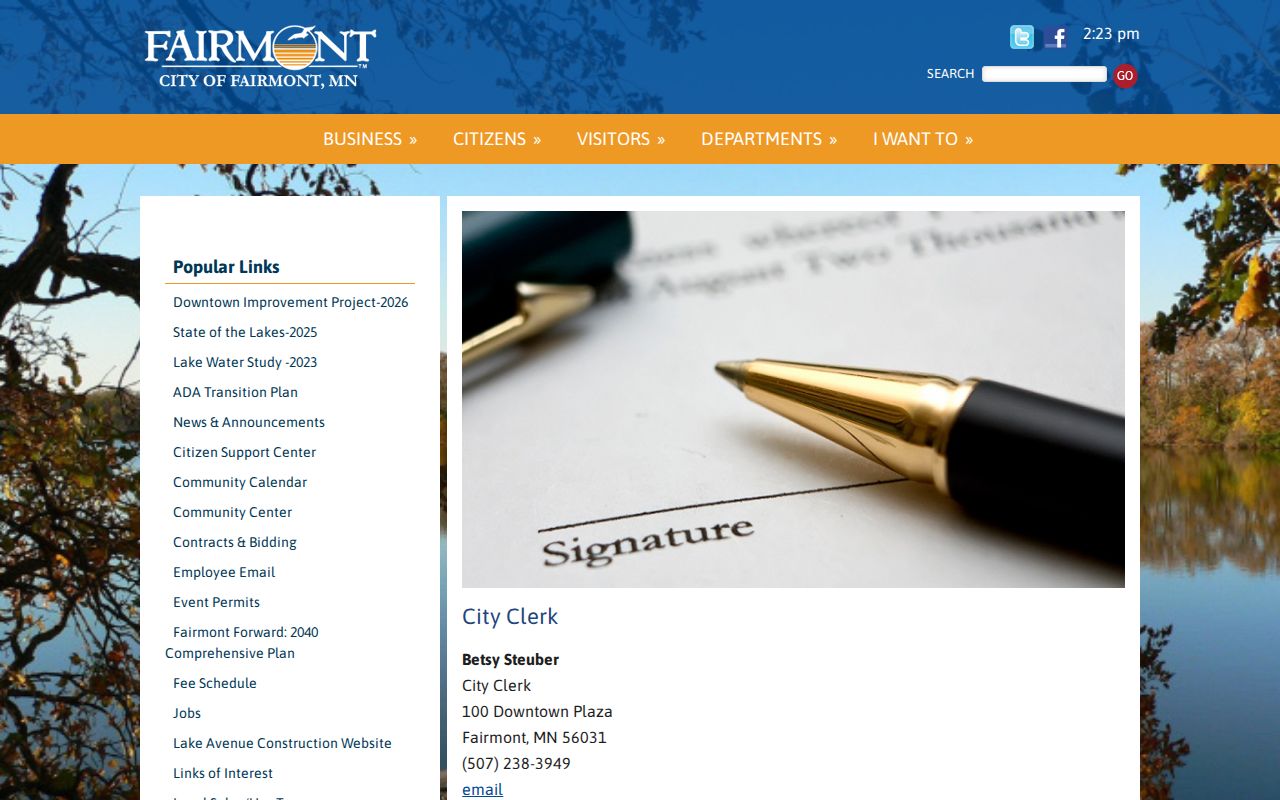 Trimont court docket research source distinguishing city clerk and court records